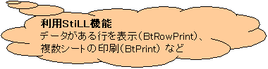 _`o: pStiLL@\
f[^s\iBtRowPrintjA
V[g̈iBtPrintj Ȃ